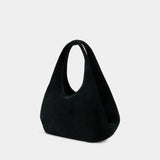 Folded Shoulder Bag - Coperni - Leather - Black