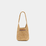 Praia Small Ge Shopper Bag - Isabel Marant - Raffia - Multicolor