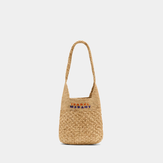 Praia Small Tote Bag - Isabel Marant - Raffia - Multi