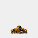 Lolita Hair Clips - Rouje - Acetate - Brown