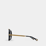Ch0357s Sunglasses - Chloé - Acetate - Black