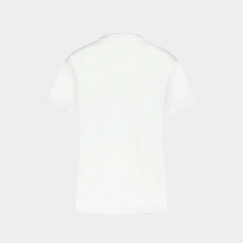 Boxy T-Shirt - Coperni - Cotton - White