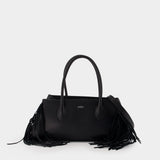 Fringe Honey 40 Shoulder Bag - Amiri - Leather - Black
