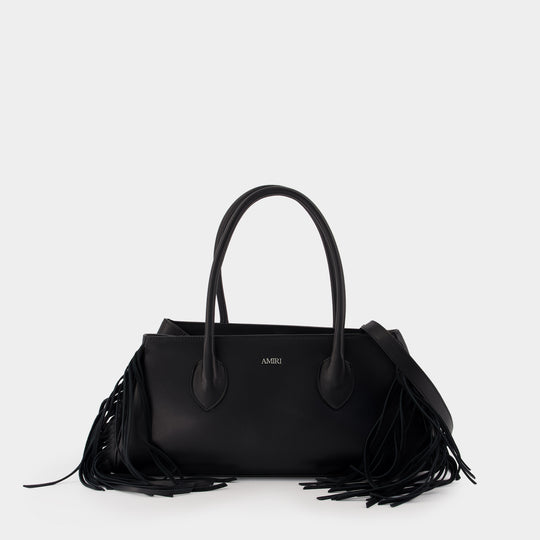 Fringe Honey 40 Shoulder Bag - Amiri - Leather - Black