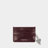 Sunny Pass Card Holder - Zadig & Voltaire - Leather - Burgundy