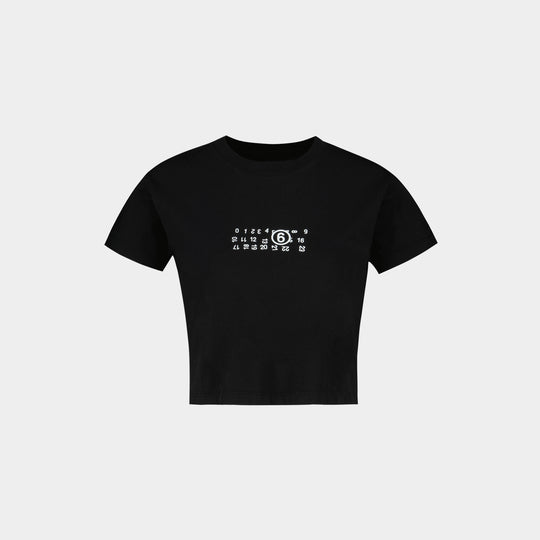 T-Shirt - MM6 Maison Margiela - Cotton - Black