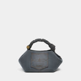 Bou Small Handbag - Ganni - Cotton - Grey
