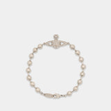 Man. Thames Mini Bracelet - Vivienne Westwood - Metal - Silver