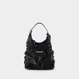 Sphynx Mini Purse - Balmain - Leather - Black