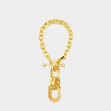 Necklace - Rabanne - Synthetic - Gold