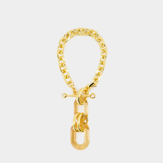 Necklace - Rabanne - Synthetic - Gold