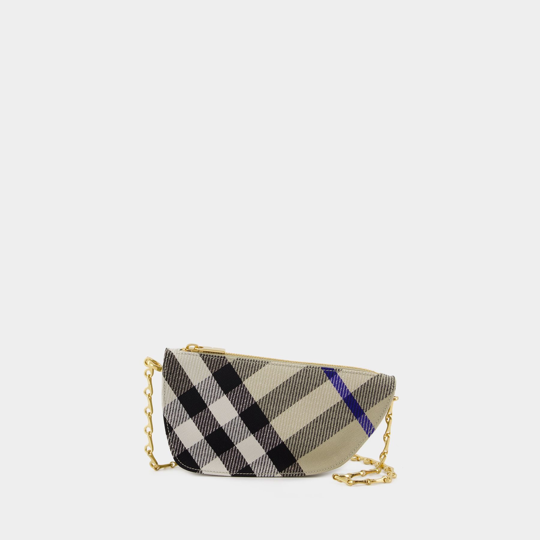 バッグ・カバンその他 BURBERRY Women Bags 8104775 B7348 white Burberry Mini White Leather Handbag With Silver Chain Strap