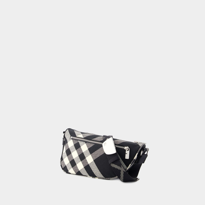 Shield Messenger S Crossbody - Burberry - Synthetic - Black