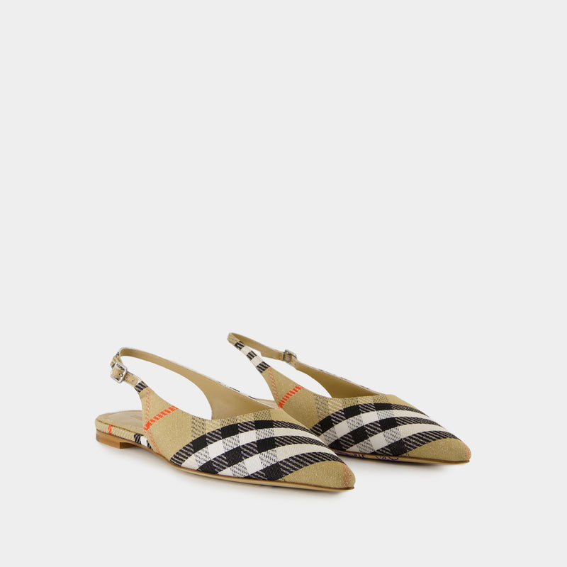 Lf Birdie 05 Sandals - Burberry - Synthetic - Beige