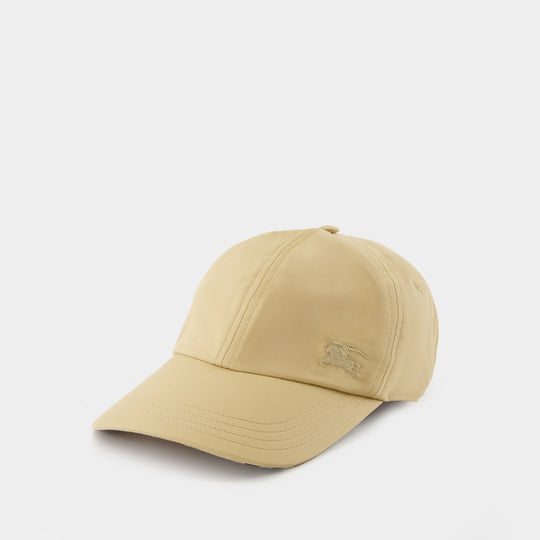 Gabardine Bucket Hat - Burberry - Cotton - Beige