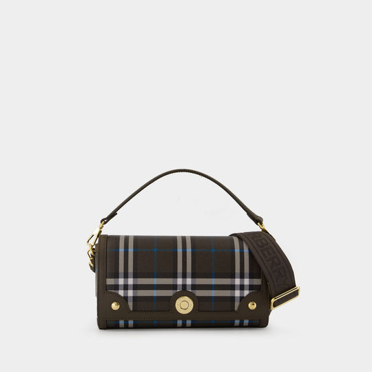 Small Note Shoulder Bag - Burberry - Synthetic - Multi
