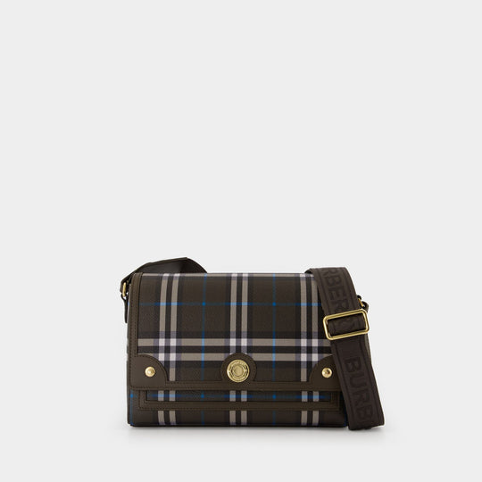 Medium Note Shoulder Bag - Burberry - Synthetic - Multi