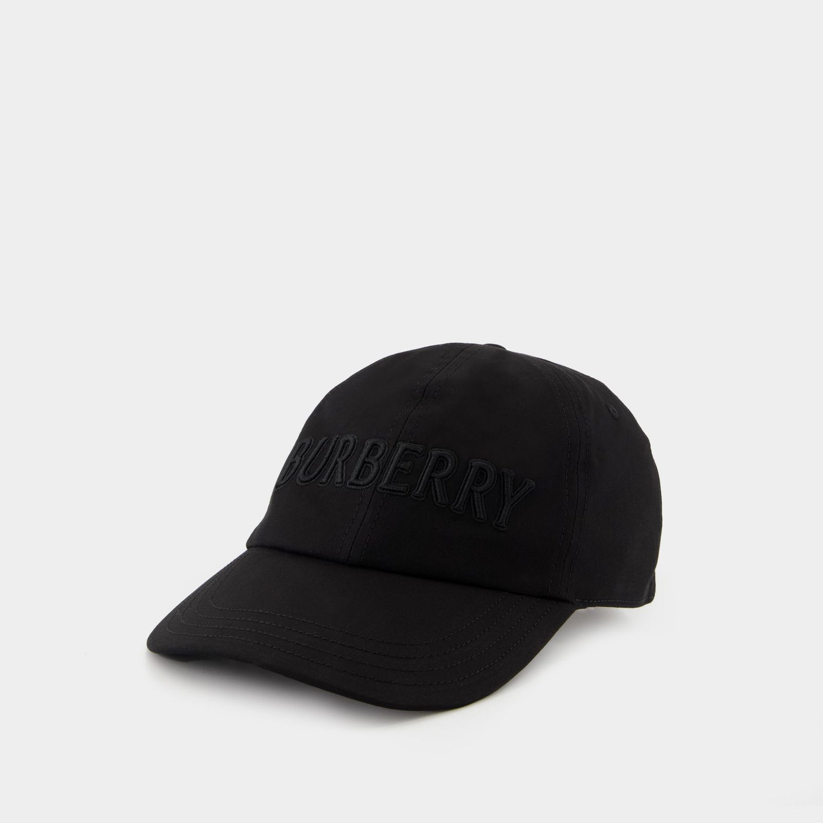 BURBERRY ブラック キャップ Cap - Burberry - Cotton - Black