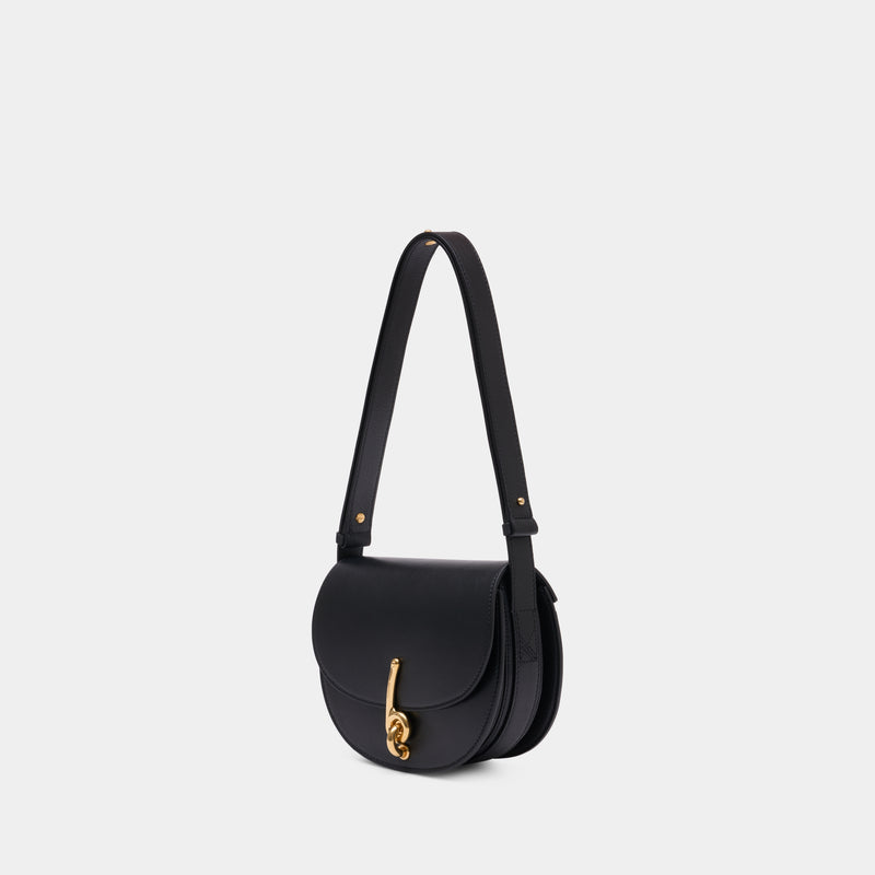 Small Bridle Crossbody - Burberry - Leather - Black