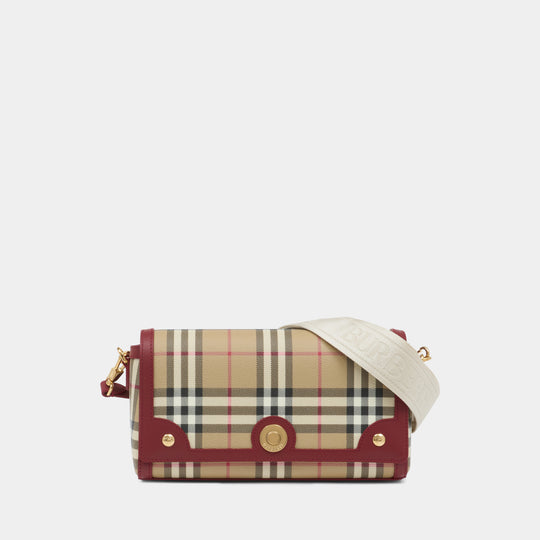 Ll Small Note Purse - Burberry - Synthetic - Red