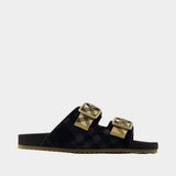 Lf Urchin Sandals - Burberry - Leather - Black