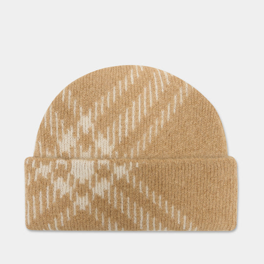 Beanie - Burberry - Wool - Multicolor