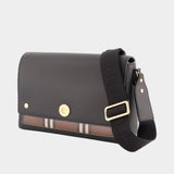 Ll Medium Note Vvv Crossbody - Burberry - Leather - Brown