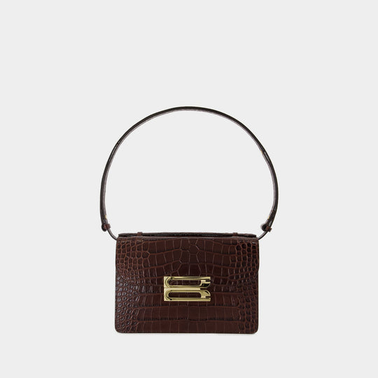 The Dorian Crossbody - Victoria Beckham - Leather - Brown