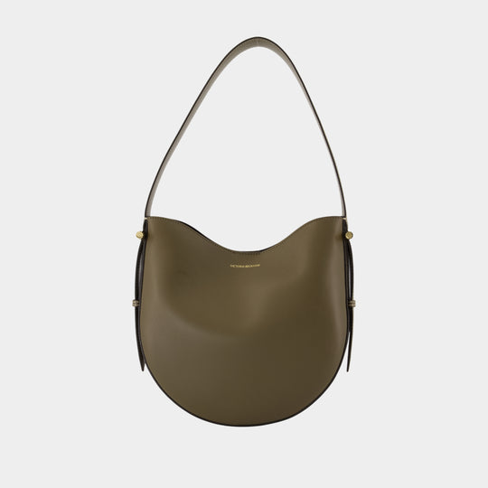 Medium Dia Shoulder Bag - Victoria Beckham - Leather - Khaki