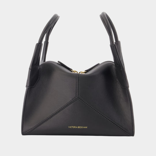 Victoria Plié Mini Purse - Victoria Beckham - Leather - Black