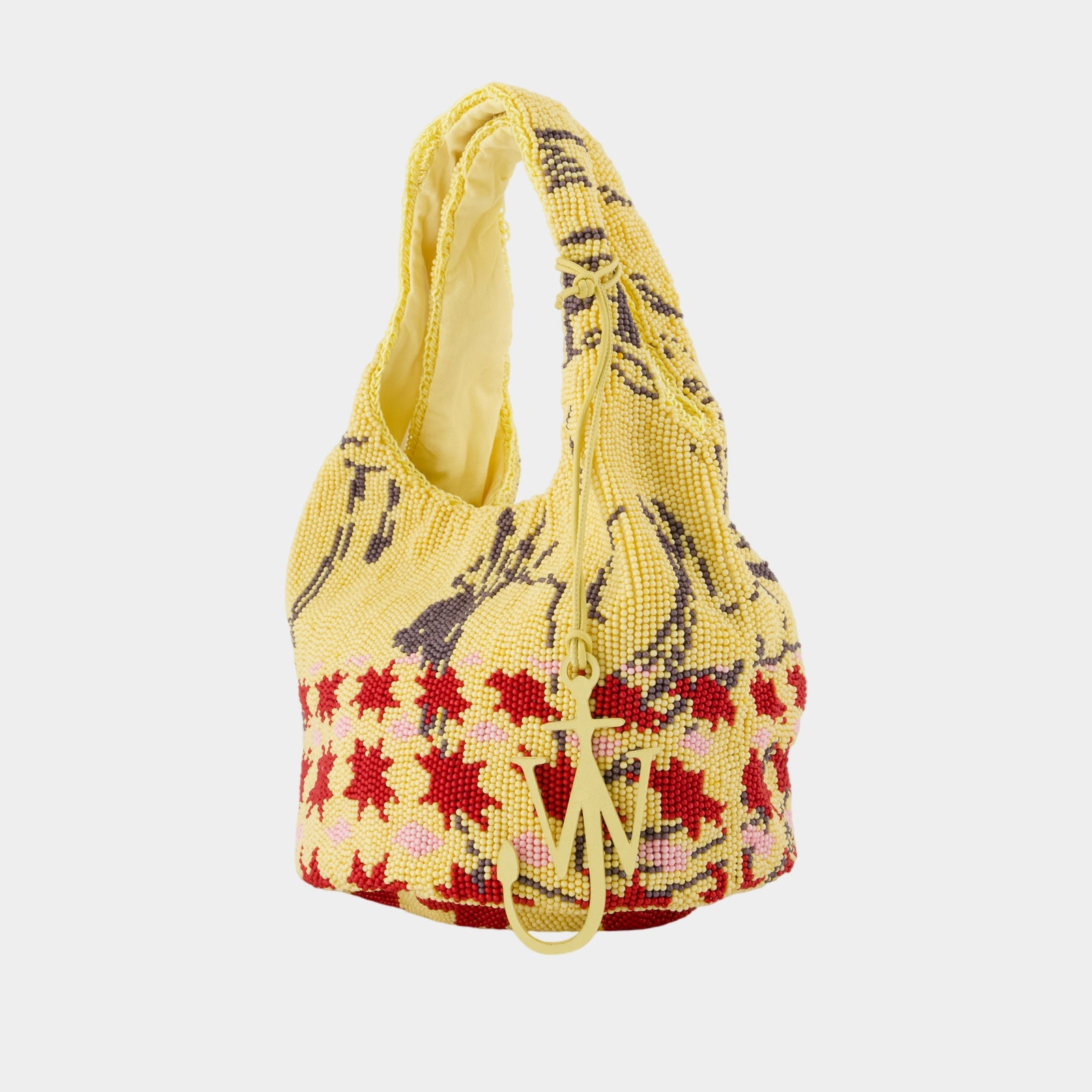 ストーンアドーンド ショルダーバッグ / Shoulder Bag Yellow 23区（ニジュウサンク） ショルダーバッグ バッグ 「CanCam掲載/WEB＆