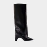 Cowboy Bridge Boots - Coperni - Leather - Black
