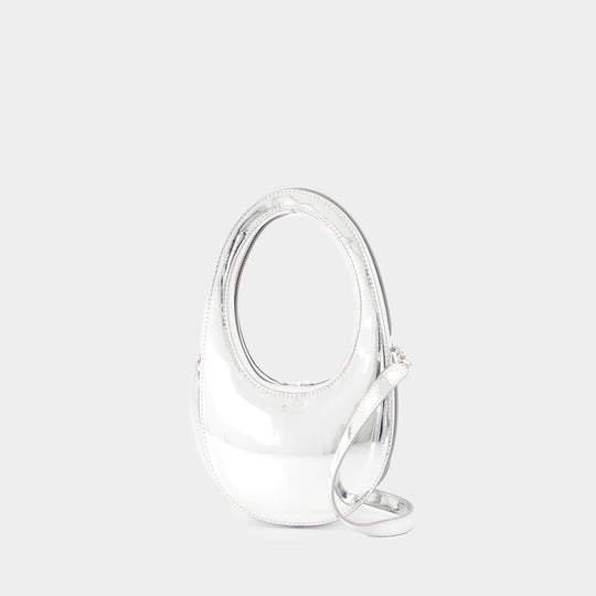 Mini Swipe Crossbody - Coperni - Synthetic - Silver