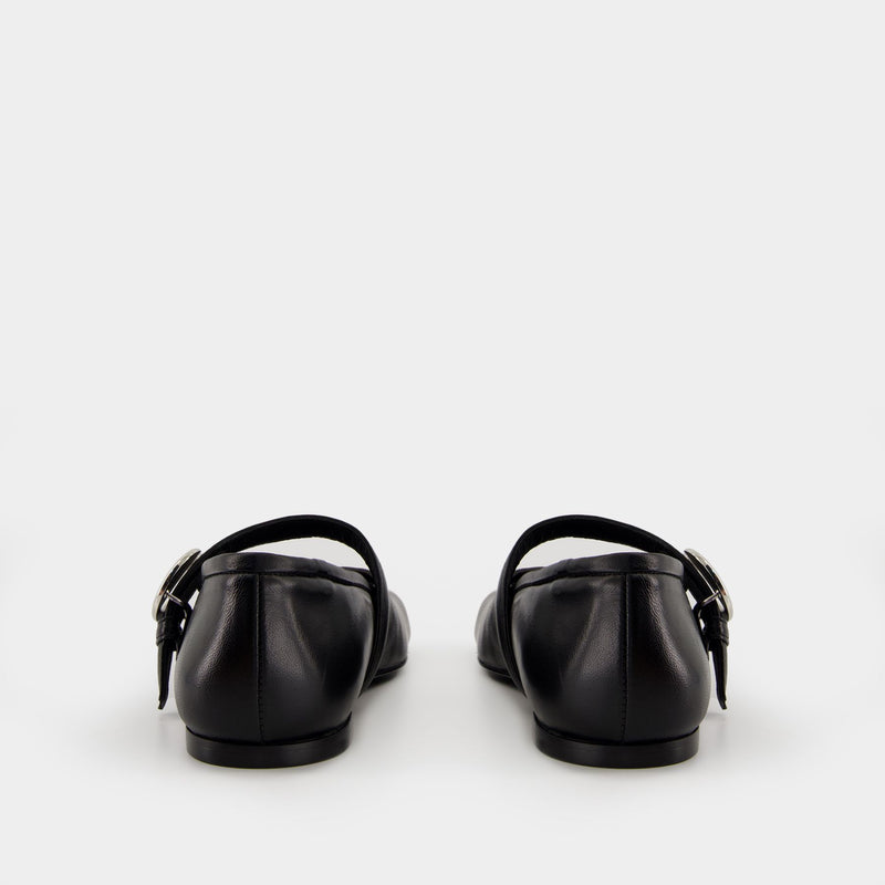 Five Toe Belt Ballerinas - Coperni - Leather - Black