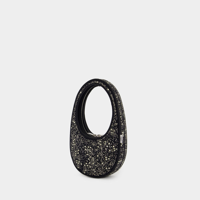 トートバッグ Coperni Mini Swipe Bag - Synthetic - Black/Silver Mini Swipe Bag - Coperni - Synthetic - Black/Silver