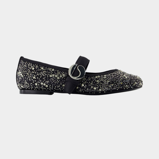 Ballerinas - Coperni - Synthetic - Black/Silver