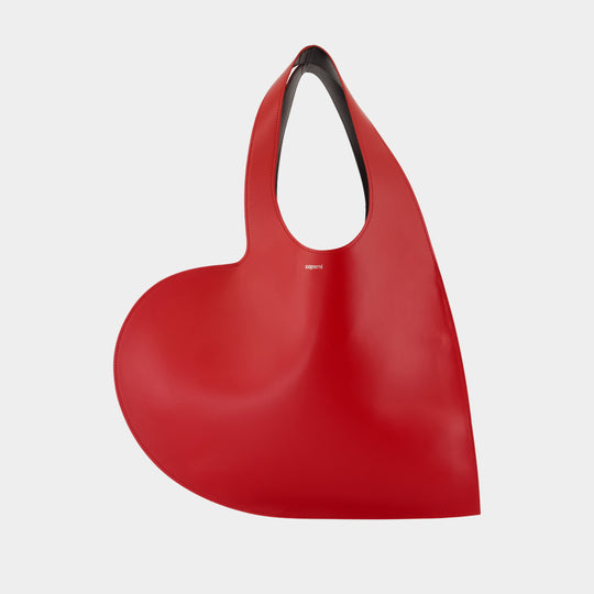 Heart Shoulder Bag - Coperni - Leather - Red