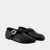5t ballet flats - Coperni - Leather - Black