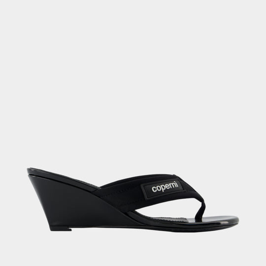 Wedge Sandals - Coperni - Synthetic - Black