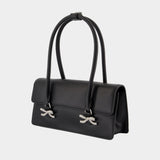 Soft Shoulder Bag - SELF PORTRAIT - Leather - Black