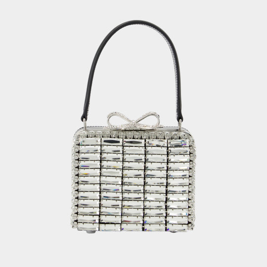 Crystal Mirco Bag - SELF PORTRAIT - Metal - Silver