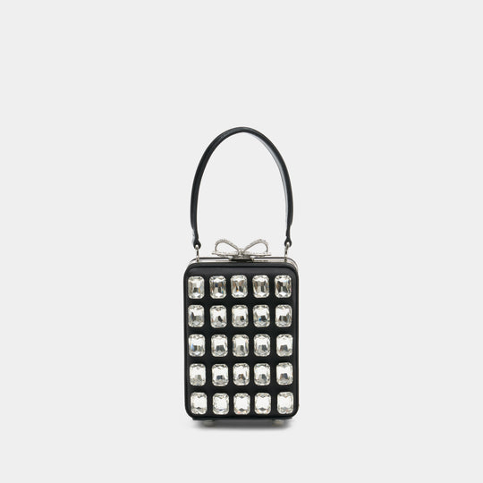 Micro Bag - SELF PORTRAIT - Silk - Black