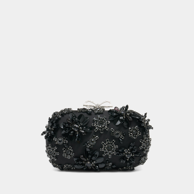 Clutch - SELF PORTRAIT - Silk - Black