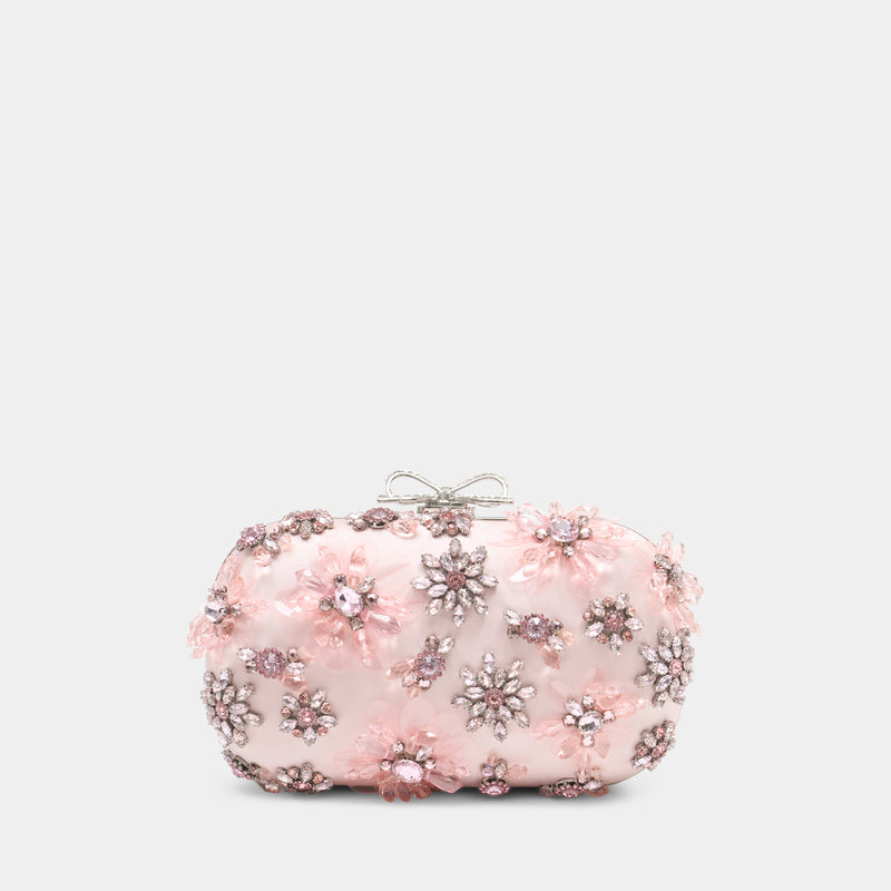 Clutch - SELF PORTRAIT - Silk - Pink