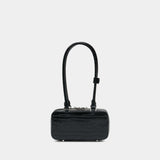 Mini Shoulder Bag - SELF PORTRAIT - Leather - Black