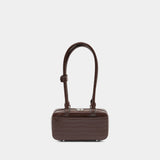 Mini Shoulder Bag - SELF PORTRAIT - Leather - Brown