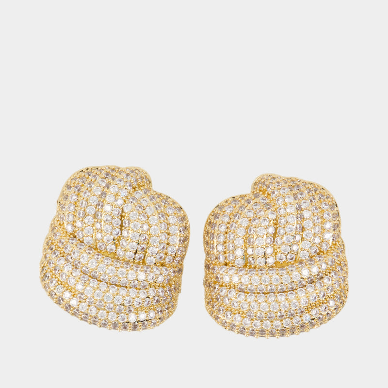 Knot Earrings - SELF PORTRAIT - Metal - Gold