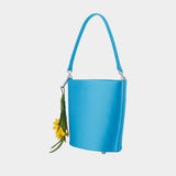 Bucket Bag - SELF PORTRAIT - Synthetic - Blue