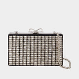 Chainmail Clutch - SELF PORTRAIT - Synthetic - Silver