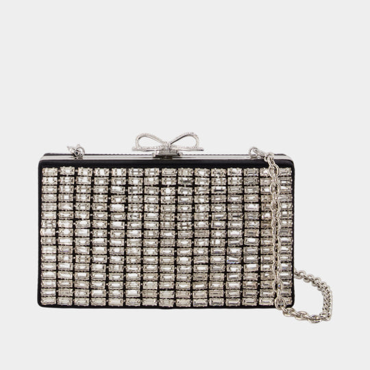 Chainmail Clutch - SELF PORTRAIT - Synthetic - Silver